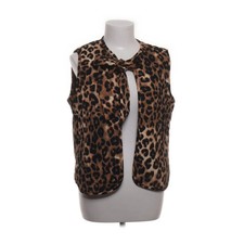 Outdoor Weste, Damen, Größe: M, Braun/Schwarz/Beige, Polyester, Leopard #VfH