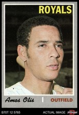 1970 Topps #354 Amos Otis Royals 5 - EX