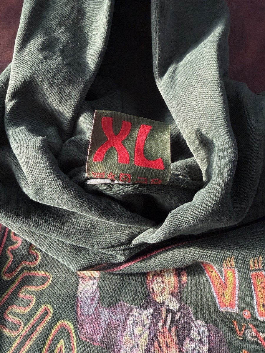 Online Ceramics Fela Kuti Green Cotton Fleece Graphic Pullover