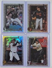 (4) 2025 Topps Update RONNY SIMON RC + BLAINE CRIM RC Fanatics Exclusive + MORE