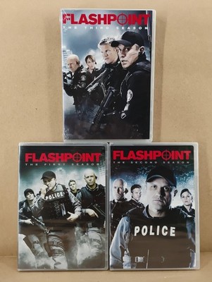 Flashpoint The Complete Series Seasons 1, 2 & 3  DVD.  New Sealed