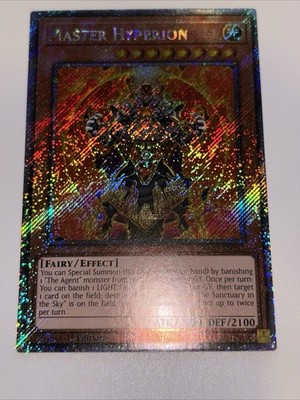 Master Hyperion 1st Edition Platinum Secret Rare RA03-EN252