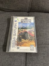 TNN Motor Sports Hardcore 4X4 Sega Saturn Complete Manual ASC Games 1997