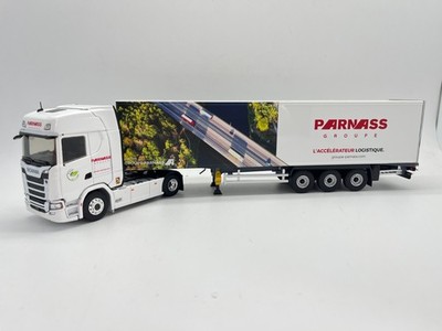 ELIGOR - SCANIA S500 4x2 with 3 Axle Transport Trailer Group PARNASS - 1/43 ...