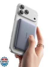 Baseus Picogo Magsafe Portable Charger, Qi2 15W 0.5" Ultra Slim 1