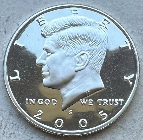 2005-S Kennedy Half Dollar Proof 90% Silver-INV#9129