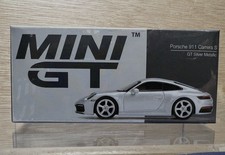 MINI GT PORSCHE 911 CARRERA S GT- SILVER METALLIC - MGT00210