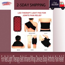 For Red Light Therapy Belt Infrared Wrap Devices Body Arthritis Pain Relief