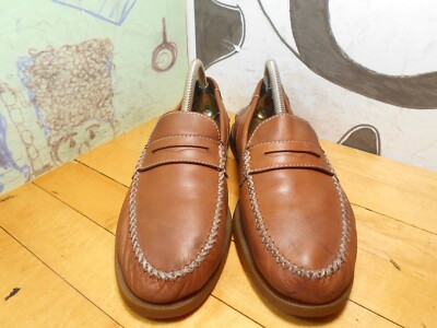 Men’s Sperry Top-sider Brown Leather  Penny Loafers Driving Style Moccasin Sperry Top-sider Gold Cup Brown Leather Penny Loafers, Men main image 2