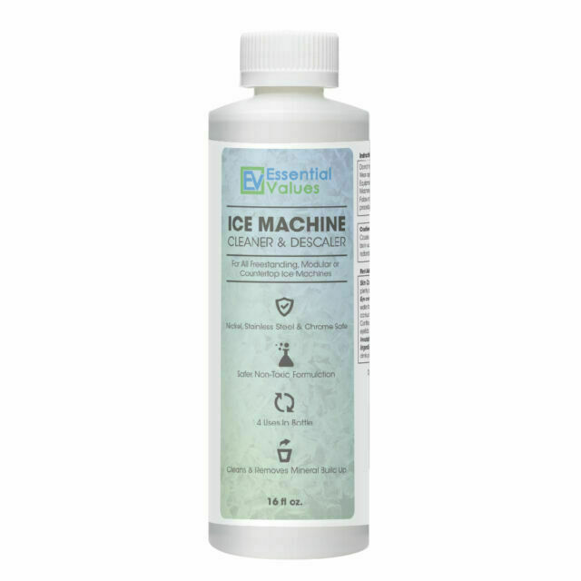 Ice Machine Cleaner 16 Fl Oz Nickel & Stainless Safe Descaler Essential ...
