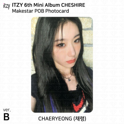 ITZY 6th Mini Album Cheshire Official Photocard POB Al BDM JYP MS