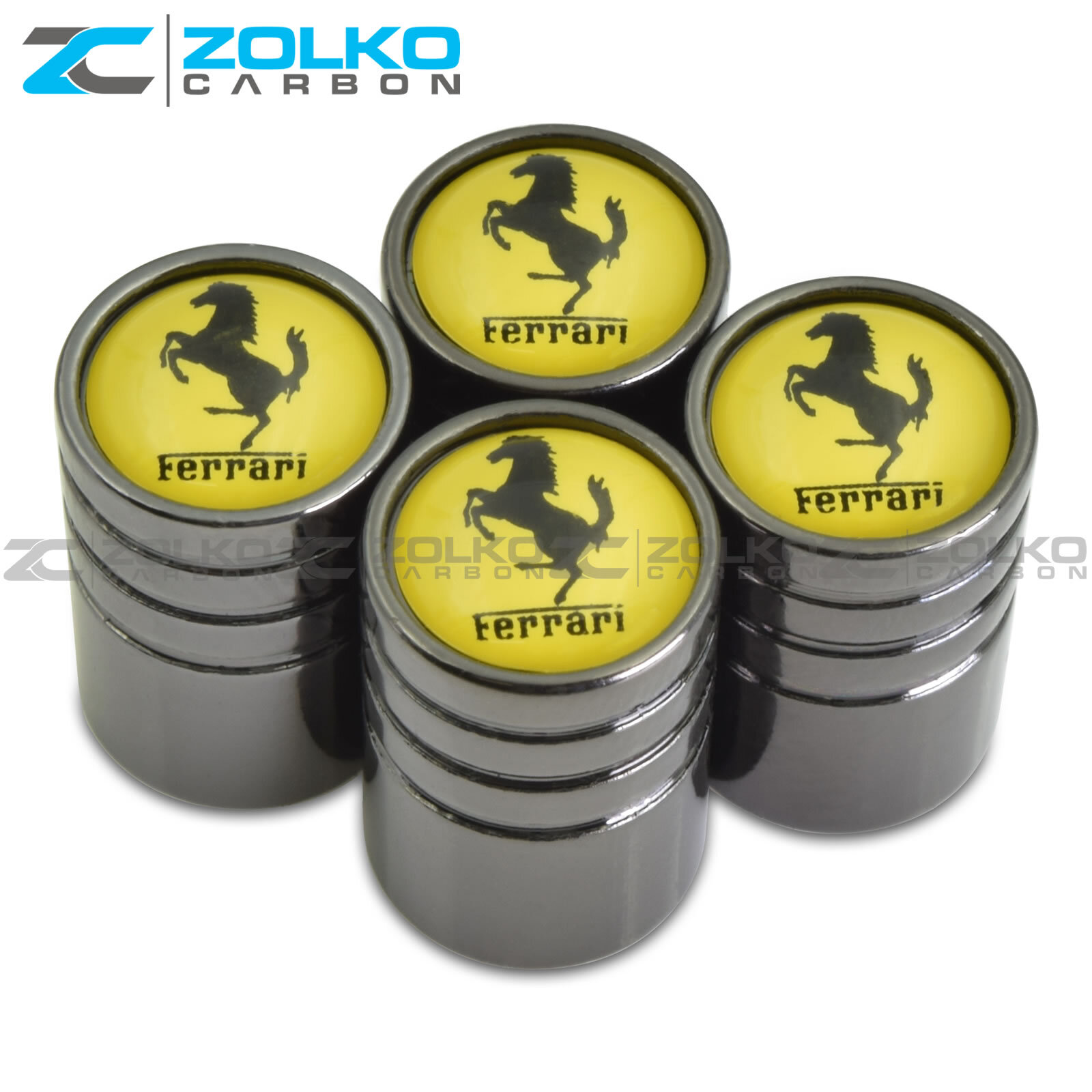 VALVE STEM CAPS WHEEL TIRE 4PC 2 COLOR OPTION - US SELLER