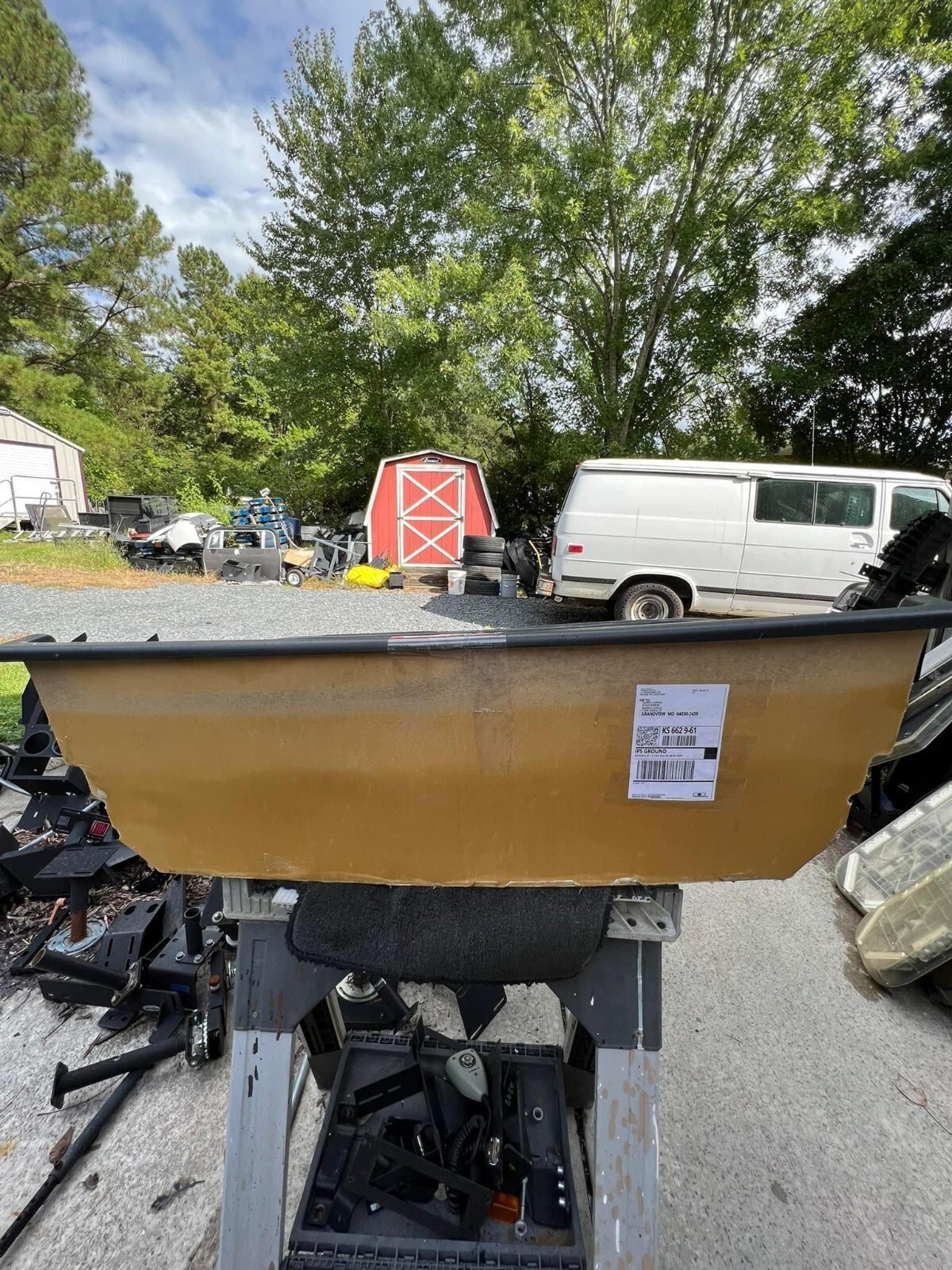 19982011 Ford Crown Victoria Kevlar Lined Police Trunk Pack Organizer No Lids eBay