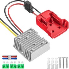 18V to 12V Step Down Converter for Milwaukee M18 Power Wheels Battery Adapter...