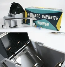 SLIDE VIEWER, ROMANCE DAYBRITE, SAMOCA CAMERA CO, LTD, W/ ORIGINAL BOX AND BULBS