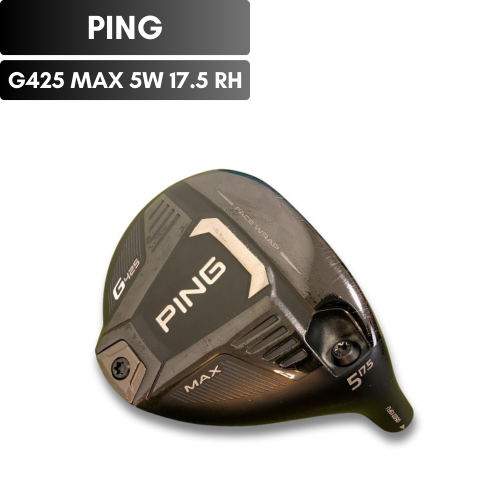 Ping G425 MAX 5W 17.5 deg Fairway Wood Head Only Right