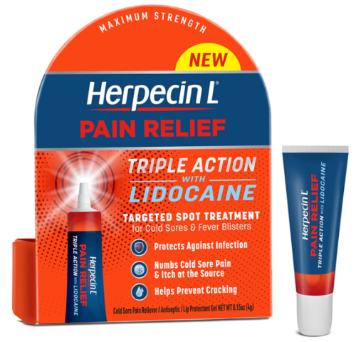 Tratamiento del dolor Herpecin-L triple acción alivio del dolor, 0,15 oz 3716877333VL - Imagen 1 de 1