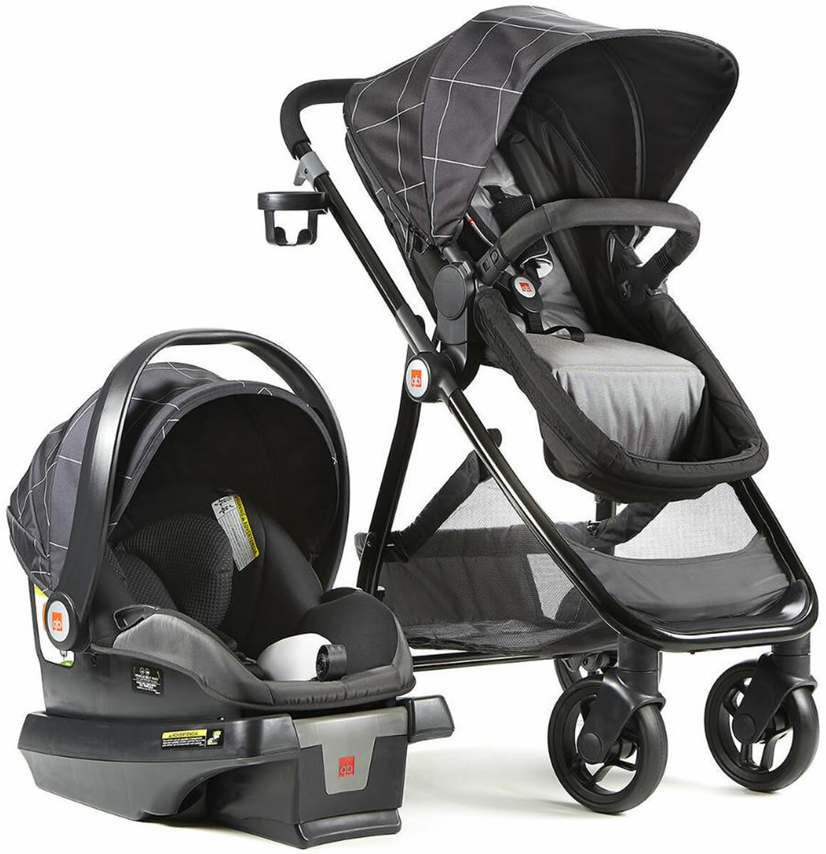 gb lyfe double stroller