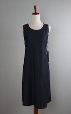 CALVIN KLEIN NWT $119 Chambray Like Sleeveless A-Line Shift Dress Size 10