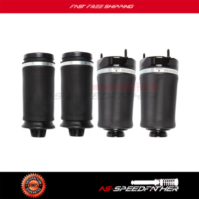 4PCS Front Rear Air Suspension Air Spring For Mercedes X164 GL450 W164 ...