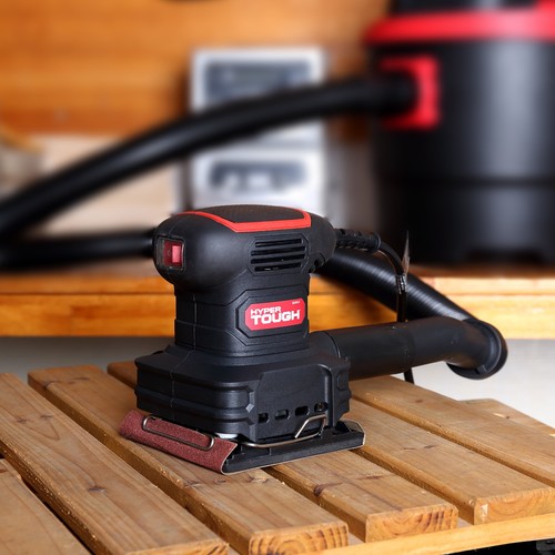 2 Amp Corded 1/4 Blade Palm Sander,Compact Design - Picture 5 of 9