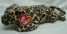 TY Beanie Babies FRECKLES THE LEOPARD 9" Bean Bag Stuffed Animal 1996 NEW