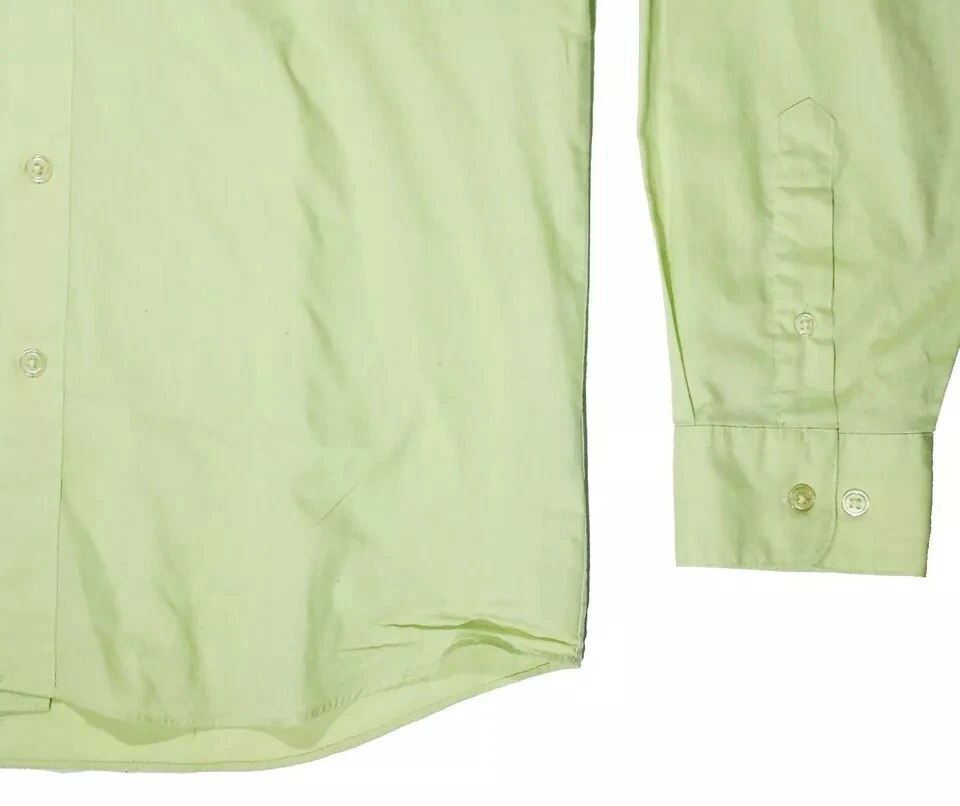Camicia uomo Moschino media verde menta made in Italy tasca manica lunga con bottoni