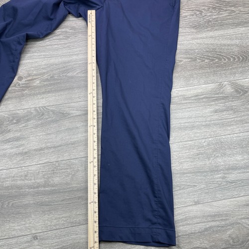 Polo Ralph Lauren Golf Pants Mens 38x32 Navy Tailored Fit Dress Casual Academia - Picture 9 of 14