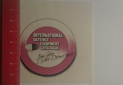Aufkleber/Sticker: International defence equipment catalogue (280117101)