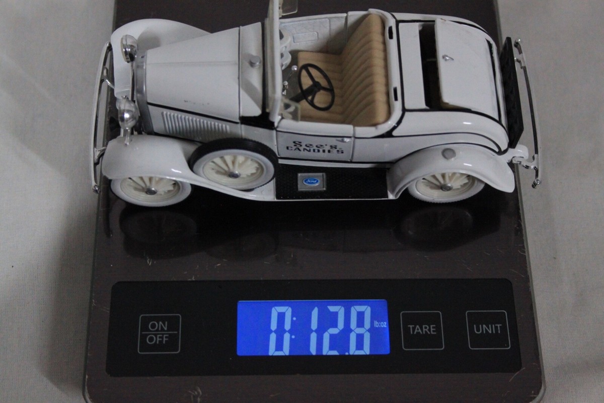 Vintage See's Candies 1930 Ford Model a Roadster Bank Ertl Die