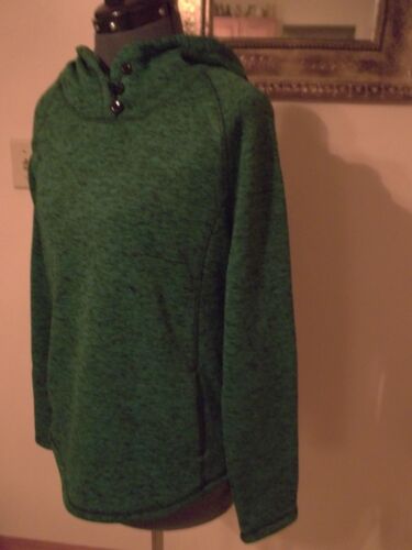 Exertek Womens Athelic Sweater Fleece Pull Over Hooded Jacket Size Med (New) - Picture 2 of 6