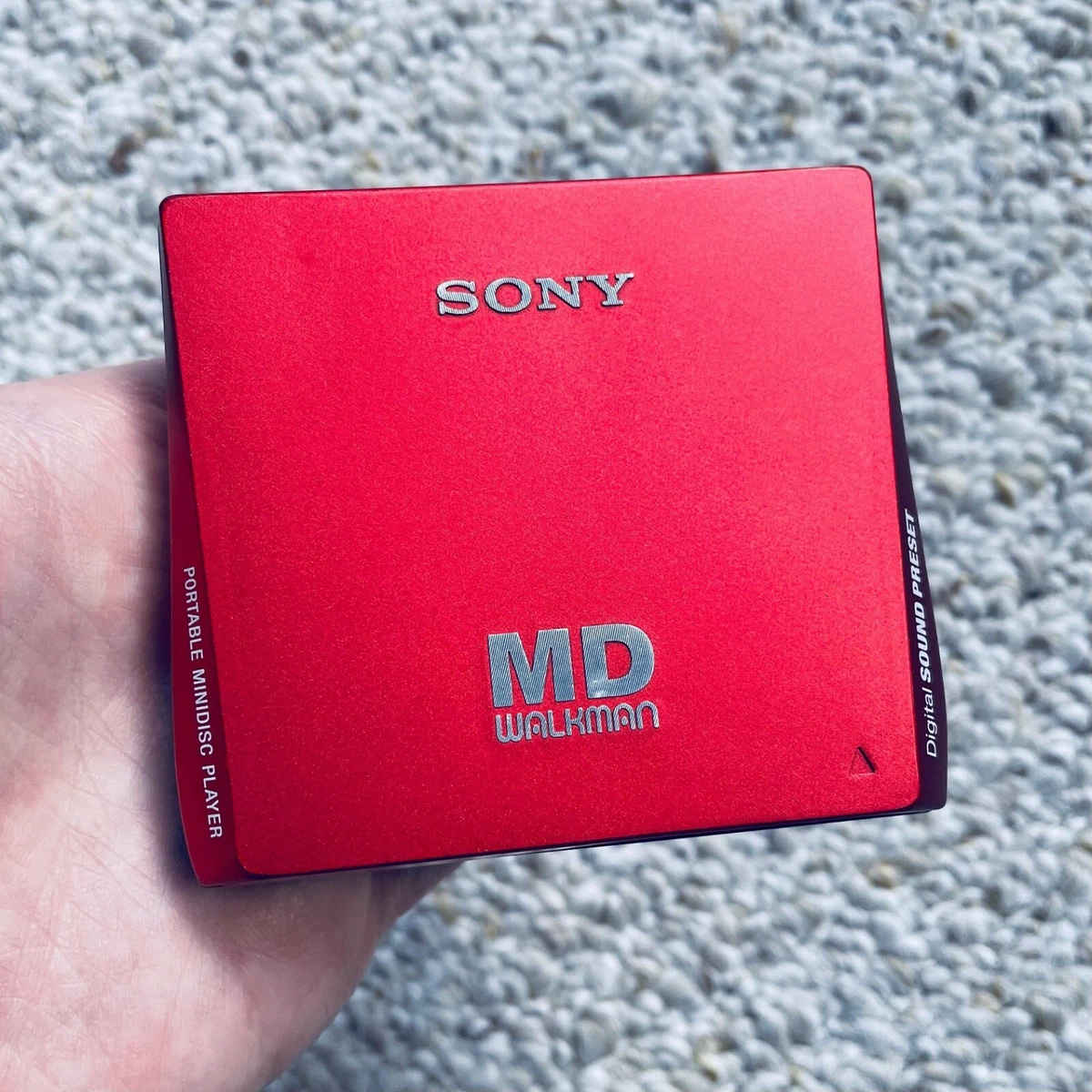 Sony MZ-E75 Walkman MiniDisc Player, Excellent Red ! Working ! | eBay
