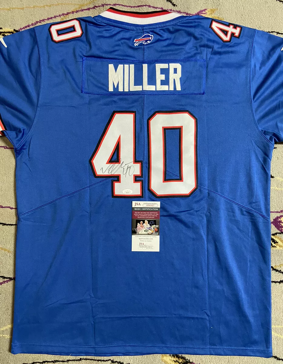 signed von miller jersey