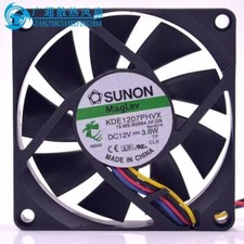 SUNON KDE1207PHVX 7015 DC12V 3.8W 7CM 4-Wire PWM Cooling Fan