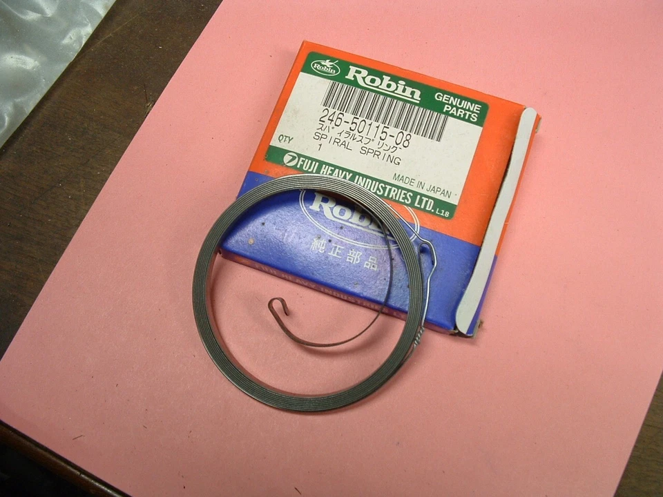 NUEVO RESORTE DE ARRANQUE DE RETROCESO OEM PARA GENERADOR G6101R MAKITA ROBIN #246-50115-08 Foto 3 de 3