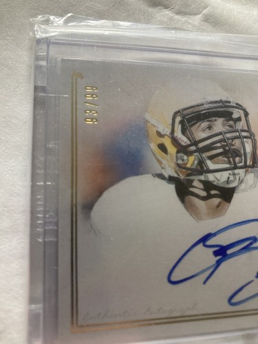 2014 Gameday Gallery GOLD AUTOGRAPHS Odell Beckham JR “OBJ” Inscription SP 93/99 - Picture 2 of 7