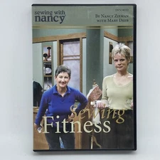 Sewing with Nancy "Sewing Fitness" DVD 2004 Nancy Zieman DIY Instructional