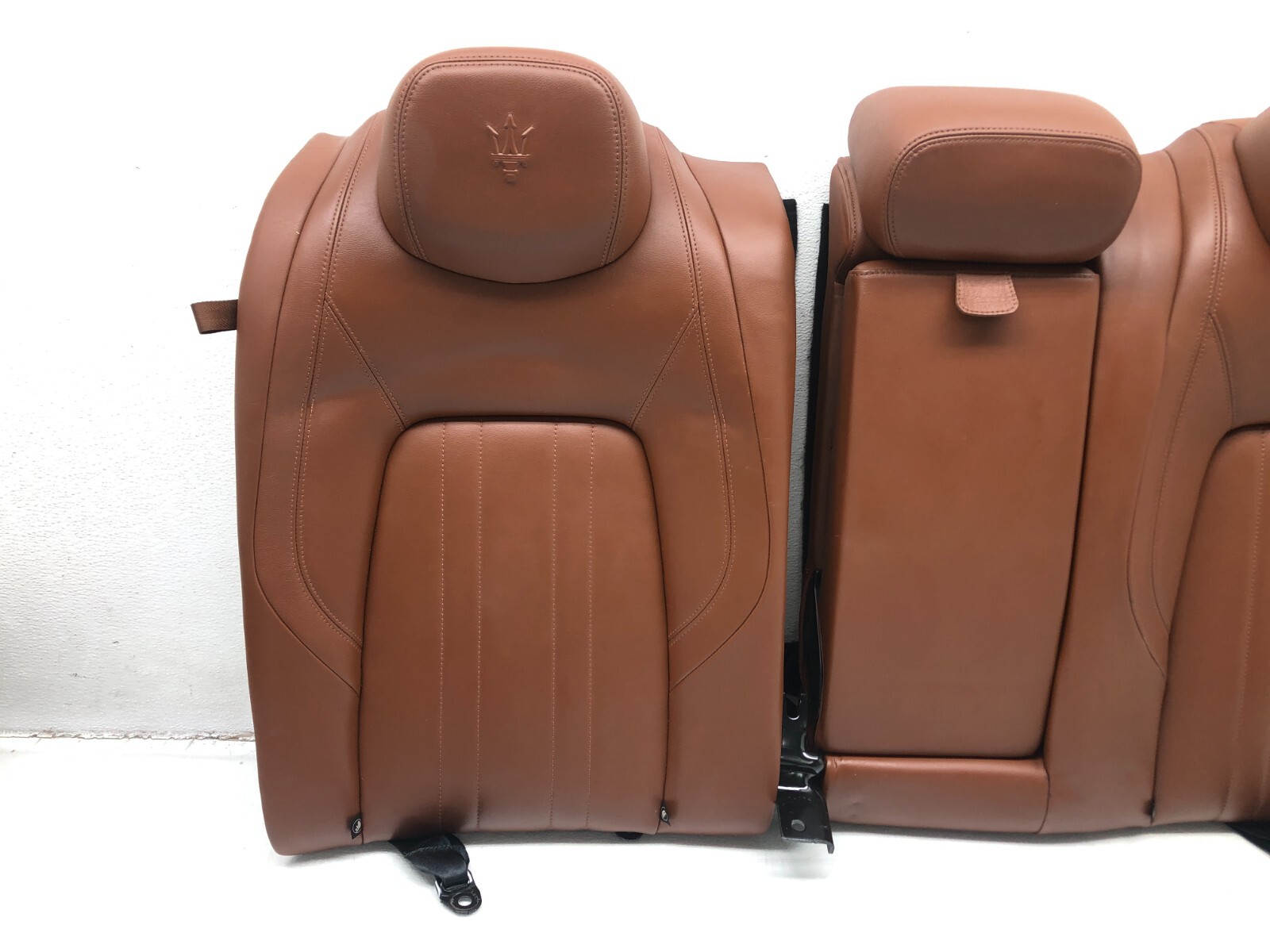2014-2019 MASERATI GHIBLI S REAR COMPLETE LEATHER SEAT OEM #NOTE.