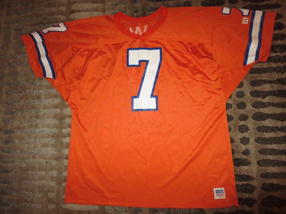 Camiseta John Elway #7 Denver Broncos NFL Wilson XXL 2XL novato Foto 2 de 3