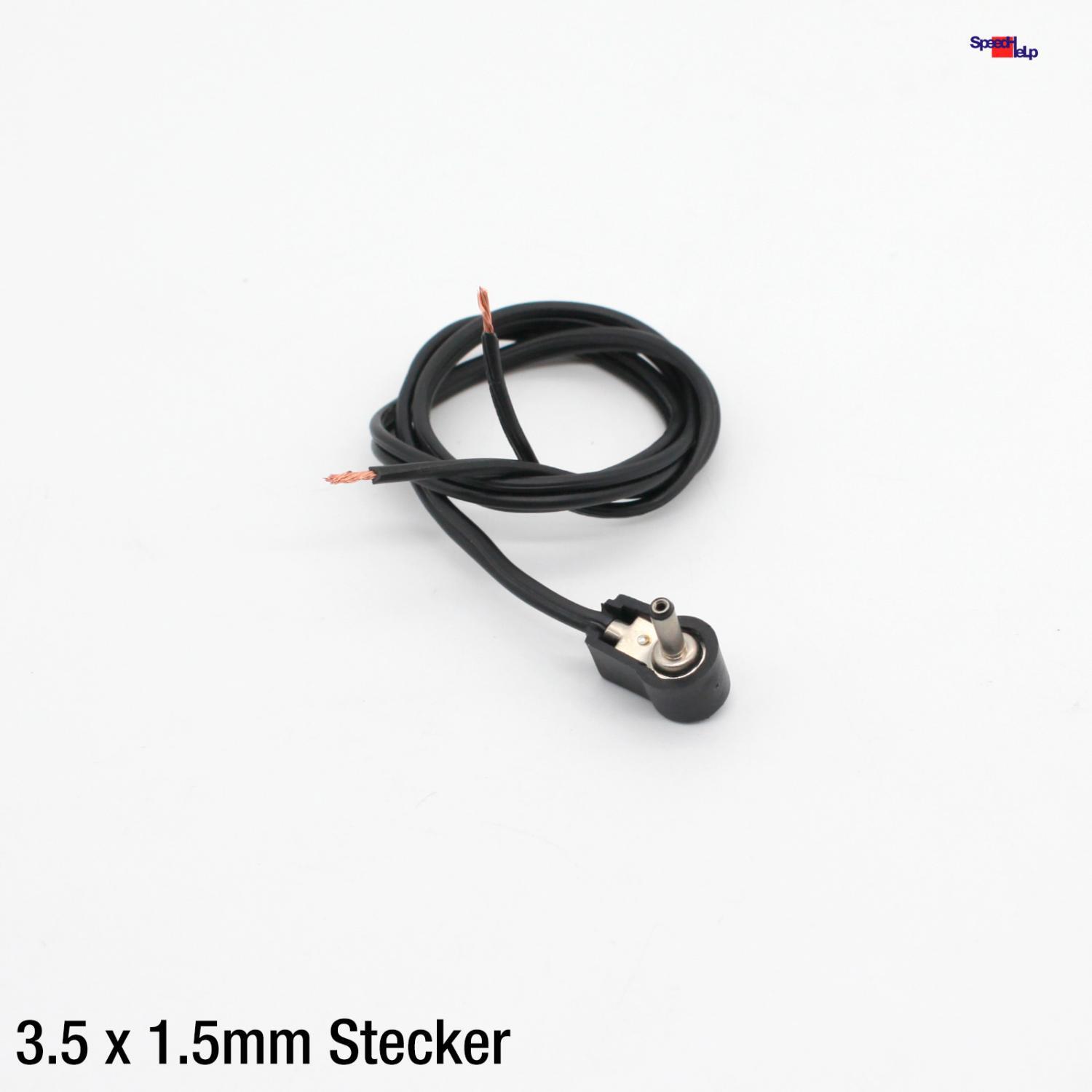 3.5mm 1.5mm 1mm Power Cable 40cm PSU Plug Male