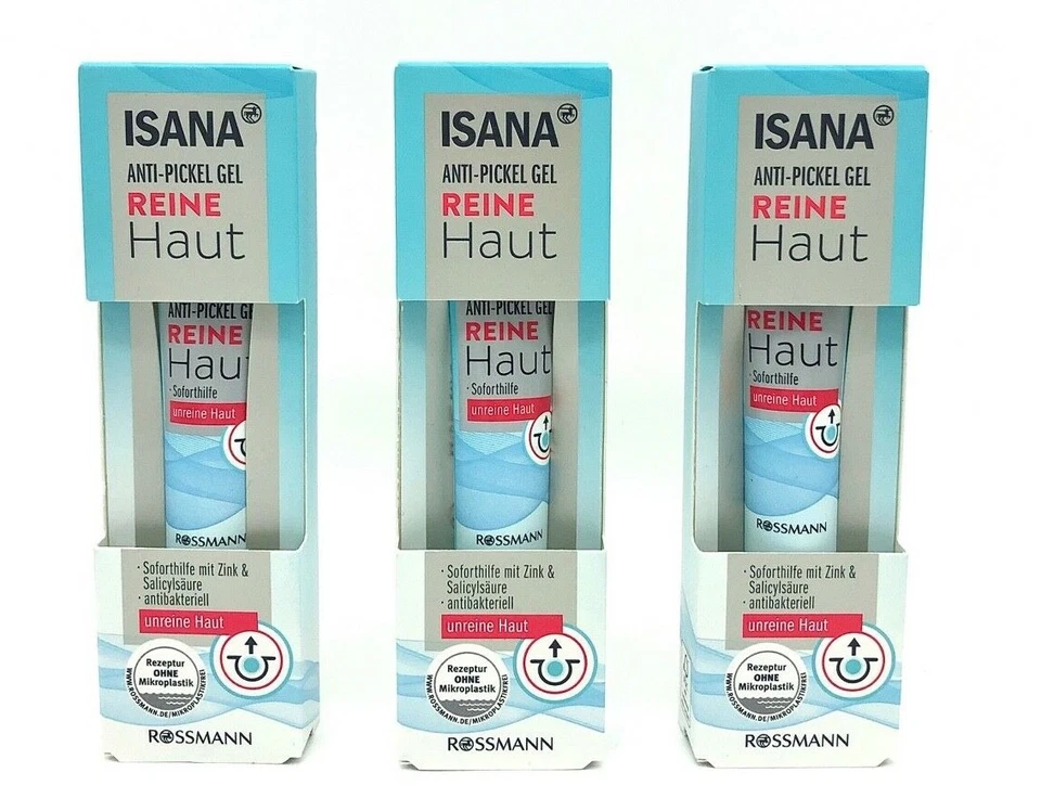 ✅ ISANA Reine Haut Anti Pickel Gel unreine Haut Creme Kosmetik Auswahl Neu ✅