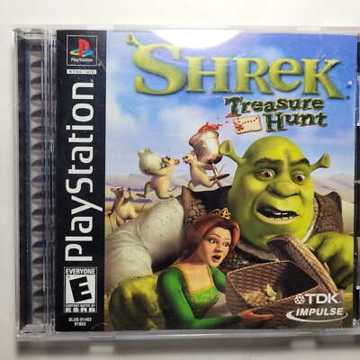 Shrek Treasure Hunt NEW -PSOne