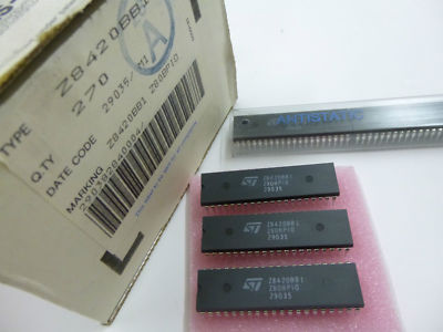 2 Stück / 2 pieces  Z8420BB1  Z80B PIO Controller DIP40  6MHz Z8420  NEU NEW ~