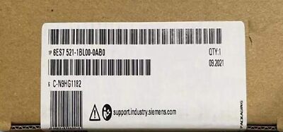 6ES7 521-1BL00-0AB0 NEW SIEMENS 6ES7521-1BL00-0AB0 S7-1500 Digital Input Module