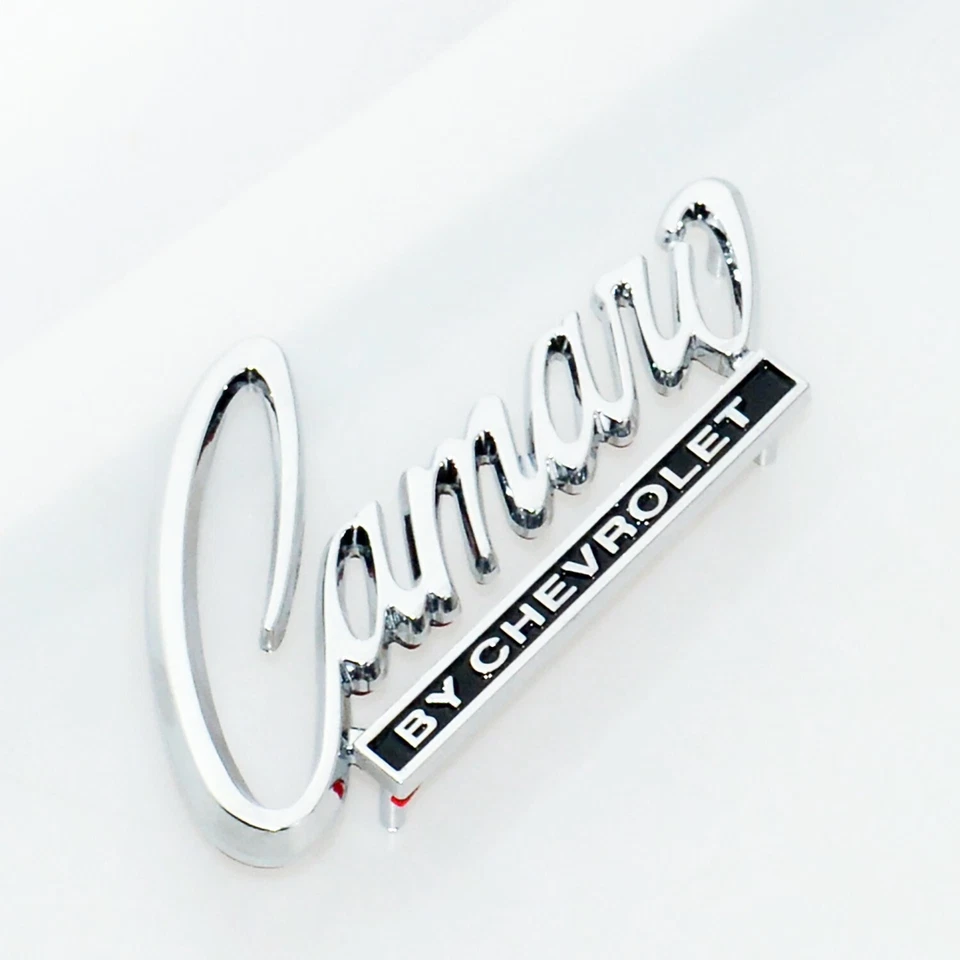 1pcs Chrome For 1968-69 Camaro Trunk Emblem Badge 3916654 - Image 3 of 4