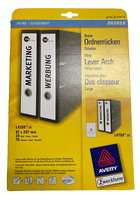 Avery Zweckform L4759-25 OrdnerrüCken Etiketten, 75 StüCk, 61 X 297Mm