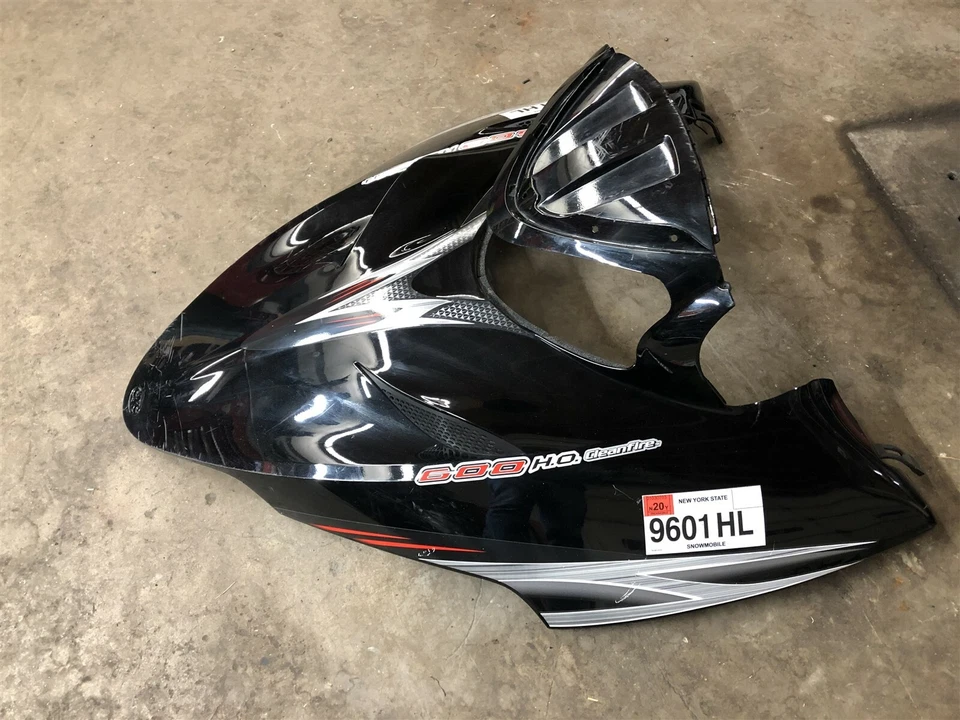 Capucha negra Polaris 600 IQ Touring 700 RMK Cleanfire Dragon 07 08 09 10 OEM Foto 3 de 4