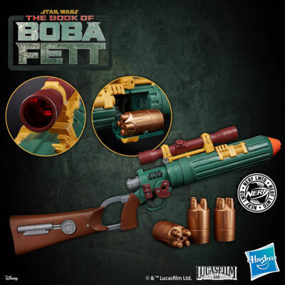 Star Wars Nerf LMTD Boba Fett EE-3 Blaster | eBay