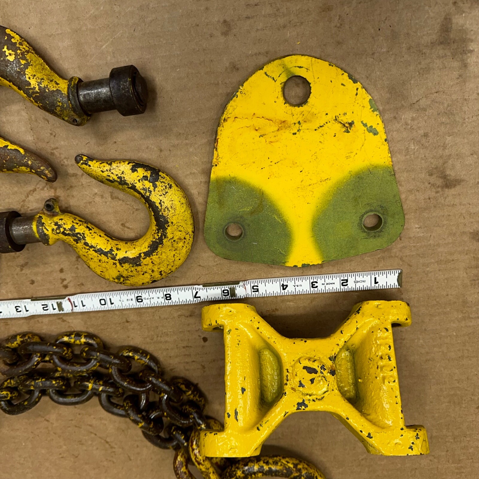 BUDGIT 1/2 Ton 1000 lb M1040 Manual Chain Hoist Lug Suspension Bracket