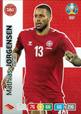 Panini Adrenalyn XL UEFA Euro EM 2020 Team Mate Nr. 107 Mathias Jorgensen